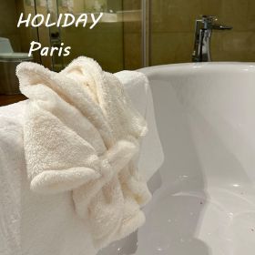 Solid Color Autumn And Winter Maltese Pet Nightgown (Option: White-XL)